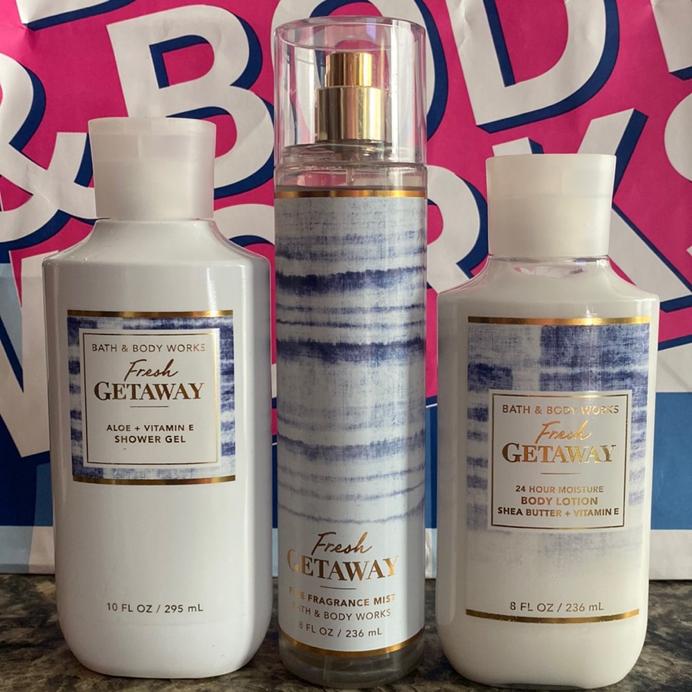 Bath & Body Works Fresh Getaway set